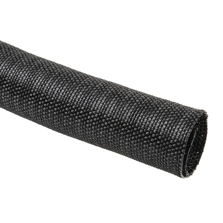 Techflex F6 Woven Wrap Sleeve 25,4mm - schwarz, 1m image number 0