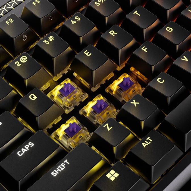 CORSAIR Galleon 100 SD Gaming-Tastatur, Full-Size, integriertes Stream Deck, Hot-Swap, DE - schwarz image number 9