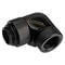 Alphacool Eiszapfen Angle Adapter 90 Degrees Rotatable G1/4 Female to G1/4 Male - Black