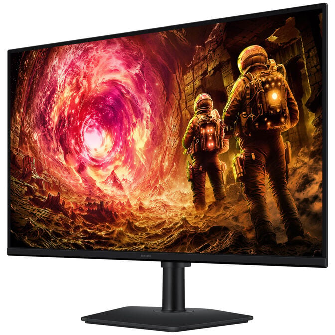 Samsung Odyssey G50F, 32-inch QHD Gaming Monitor, 180Hz, IPS Panel, G-Sync Compatible image number 2