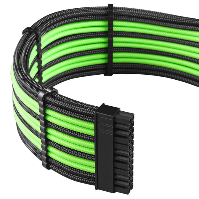 CableMod PRO ModMesh Cable Extension Kit - schwarz/hellgr&uuml;n image number 2