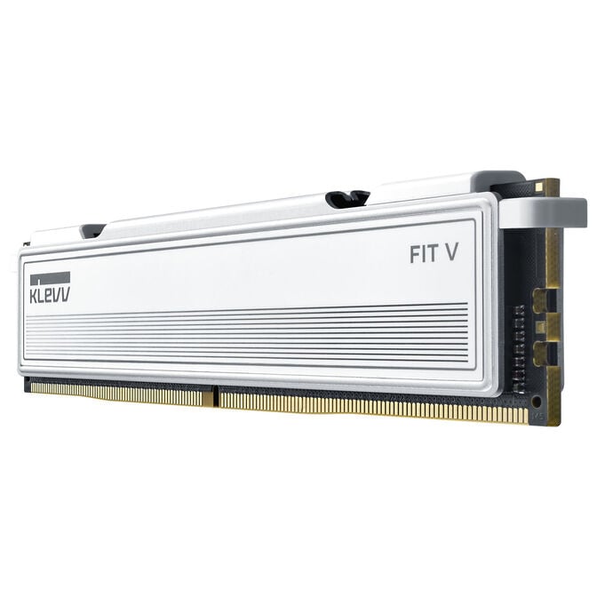 KLEVV FIT V DDR5-6000 RAM, CL28, XMP 3.0 & EXPO - 32 GB Dual-Kit, wei&szlig; image number 9