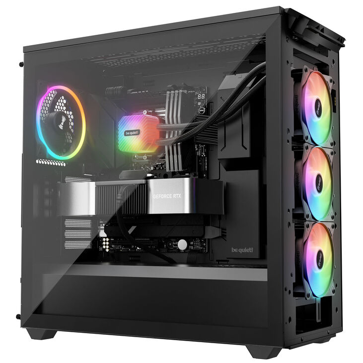 be quiet! Light Loop All-in-One Water Cooling, ARGB - 360mm, black image number 5