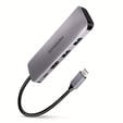 AXAGON HMC-5 USB-C-Hub, 2x USB-A, HDMI, 2x USB-C 3.2 Gen 1, 1x SD, 1x microSD, silber image number null