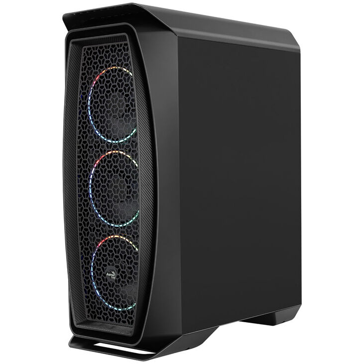 Aerocool Aero One Eclipse Midi-Tower, Tempered Glass - schwarz image number 7