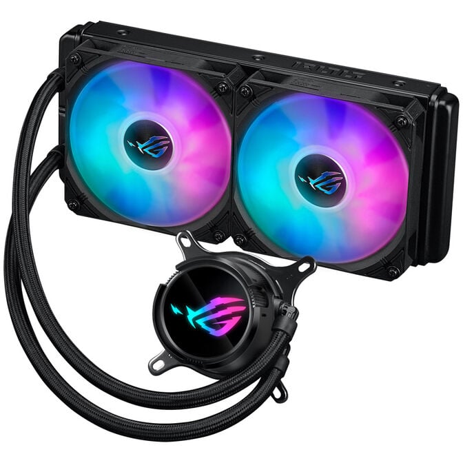 ASUS ROG STRIX LC III 240 ARGB AiO Wasserk&uuml;hlung - schwarz image number 1
