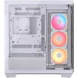 Corsair 3500X LX-R PC-Geh&auml;use, Midi-Tower, E-ATX, RGB, Tempered Glass - wei&szlig; image number null