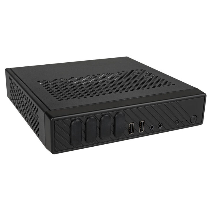 Akasa Cypher SPX Thin Mini-ITX Gehäuse, OEM - schwarz image number 0
