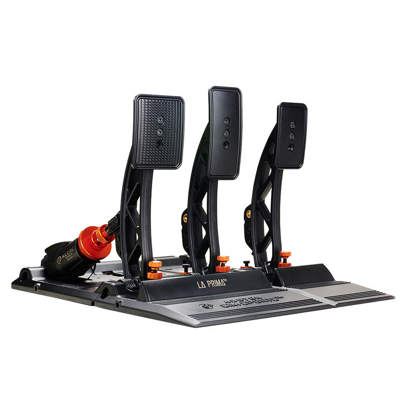 Asetek SimSports La Prima Brems- und Gaspedal + Kupplung