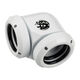 Bitspower Adapter 90 Grad 16mm AD Hardtube auf 16mm AD Hardtube - weiß