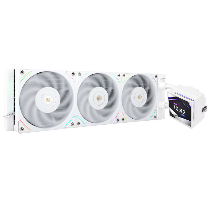 Thermalright Hyper Vision UB AiO Water Cooling, ARGB, Intel and AMD - 360mm, white image number 0