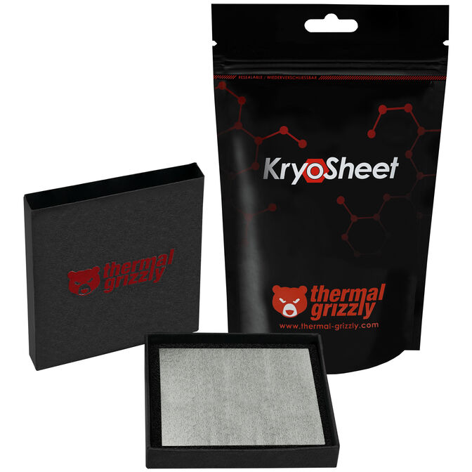 Thermal Grizzly KryoSheet W&auml;rmeleitpad - 68 x 51 mm image number 0
