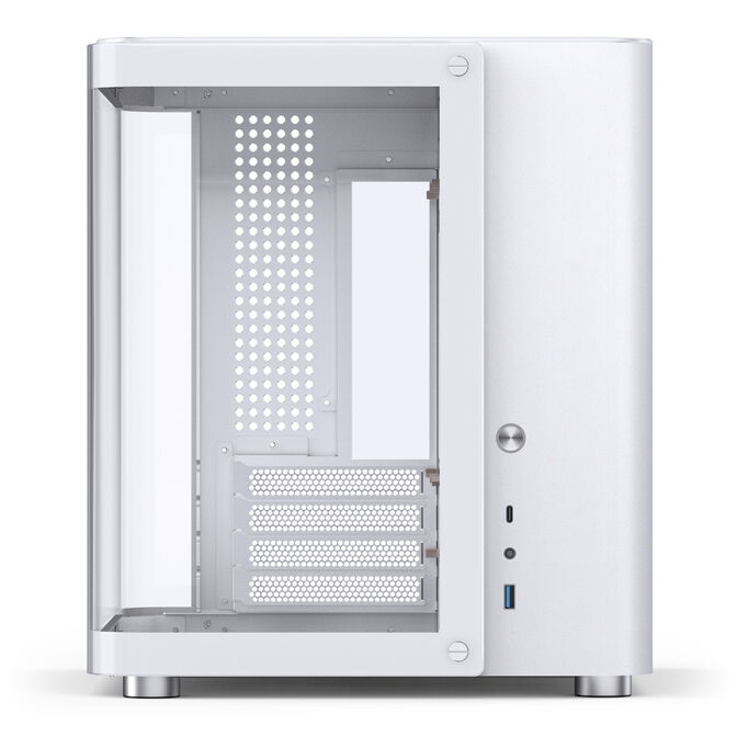 Jonsbo TK-1 2.0 Micro-ATX Geh&auml;use, Tempered Glass - wei&szlig; image number 8