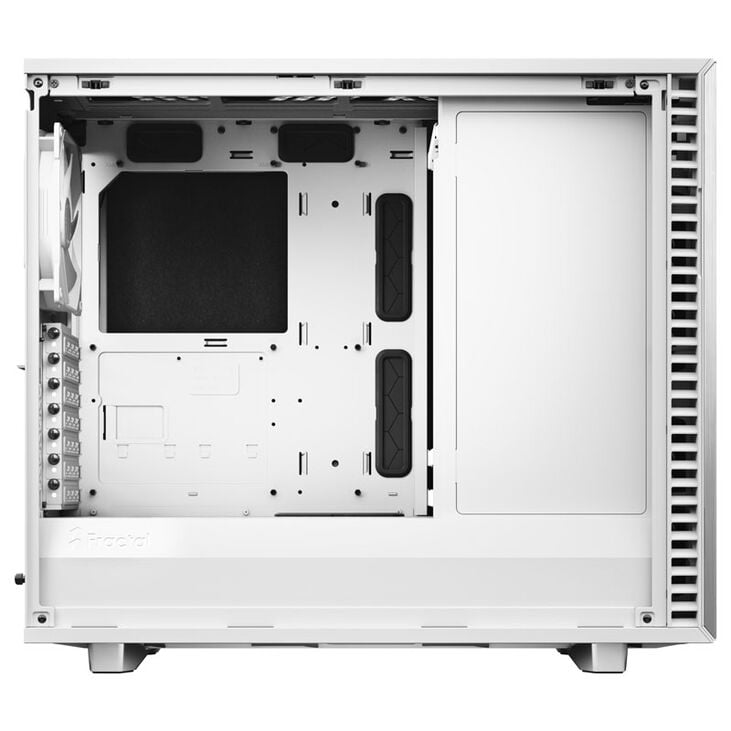 Fractal Design Define 7 White TG Midi-Tower - Tempered Glass, gedämmt, weiß image number 6