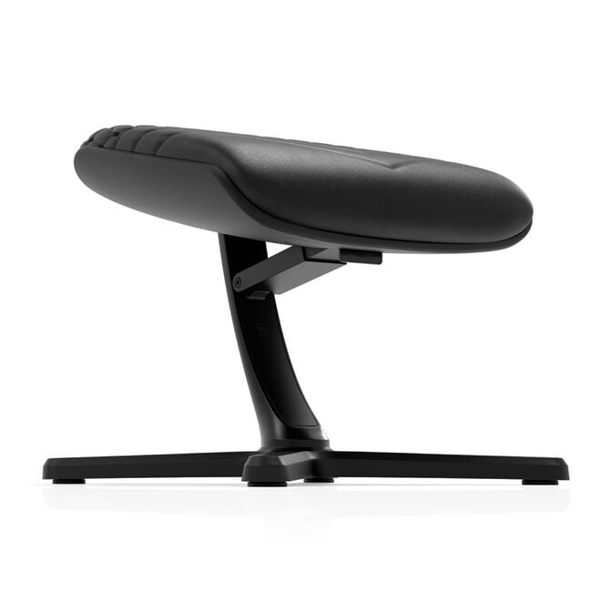 noblechairs Footrest 2 - Real Leather Black image number 3