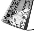 Stealkey Customs SC DisPro 240R Rear Distroplate, D5- und DDC-Pumpe, D-RGB - 240mm image number null
