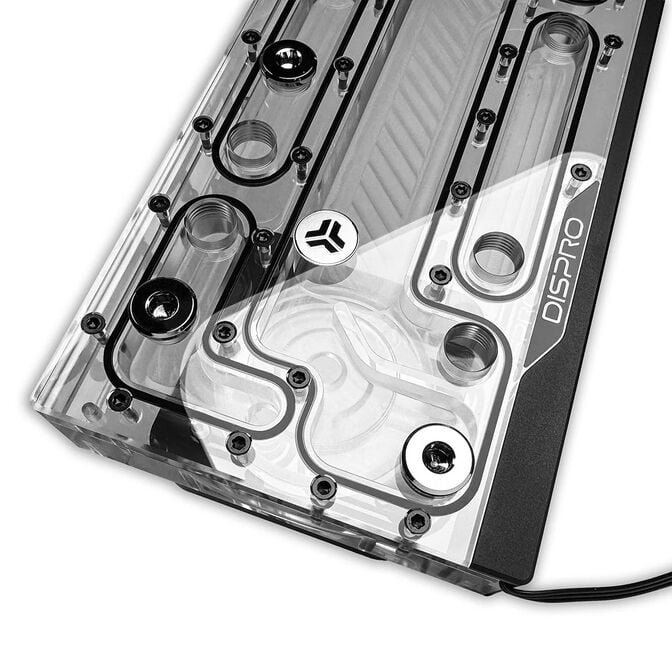 Stealkey Customs SC DisPro 240R Rear Distroplate, D5- und DDC-Pumpe, D-RGB - 240mm image number 3
