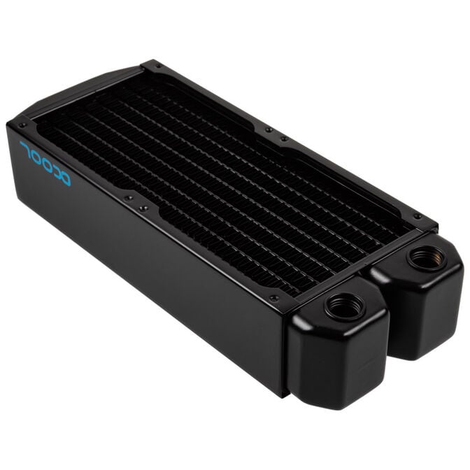 Alphacool NexXxoS XT45, Full Copper, 92 mm Dual Radiator - schwarz image number 0
