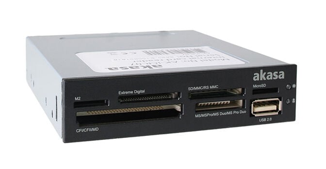 Akasa AK-ICR-07 Internal 6-Port Card Reader 3,5 - black image number 0
