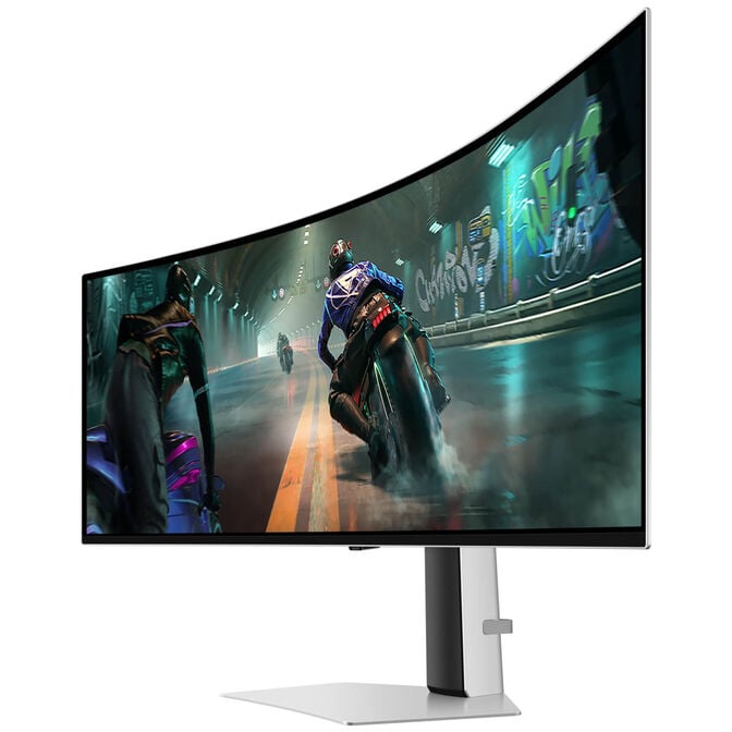 Samsung Odyssey OLED G9 G91SD 49 Zoll Dual QHD Gaming-Monitor, 144Hz, OLED, FreeSync, G-SYNC Compatible image number 2