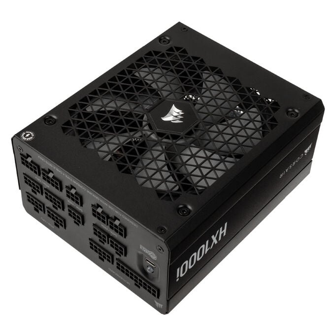 Corsair HXi Series (2023) HX1000i power supply 80 PLUS Platinum, modular - 1000 Watt, black image number 2