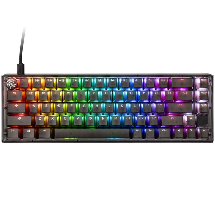 Ducky One 3 Aura Black SF Gaming Keyboard, RGB LED - MX-Red (US) image number 1