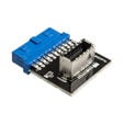 Akasa USB 3.0 zu USB 3.1 20-pin Adapter image number null