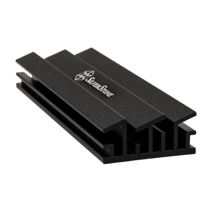 SilverStone SST-TP02-M2, M.2 passive cooler, aluminium image number 1