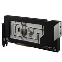 Thermal Grizzly DeltaMate 5080 Astral GPU Water Cooler, ARGB, with Backplate - Acrylic, Black