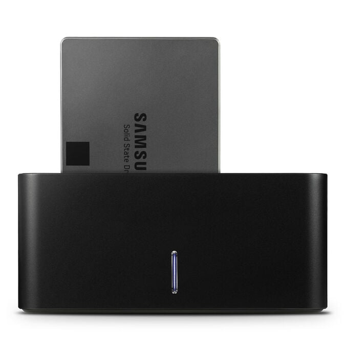 AXAGON ADSA-SN Dockingstation, USB 3.0, 1x 2,5"/3,5" SSD/HDD, SATA 6 - schwarz image number 1