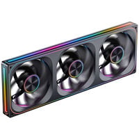 Jonsbo ZA-420BR PWM Fan, Reverse, ARGB - 3x 140mm, black