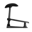 LiberNovo StepSync Footrest for Omni SE, 10&deg; Tilt, 2 Height Levels - obsidian image number null
