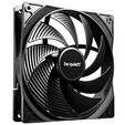 be quiet! Pure Wings 3 Fans, High-Speed - 140mm, black, pack of 3 image number null