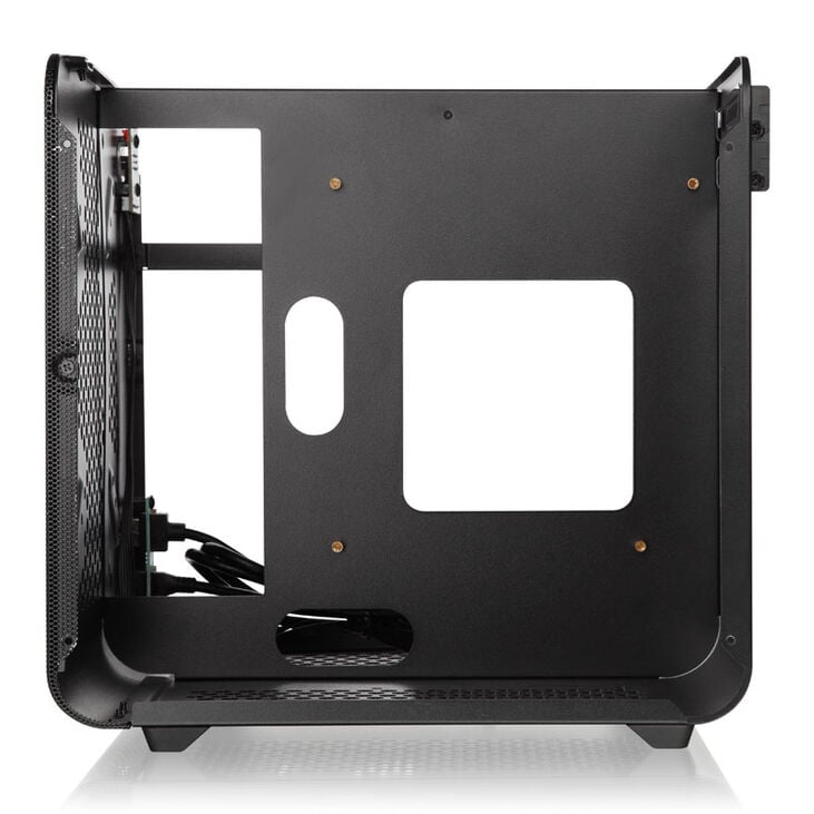 Raijintek METIS EVO TG Mini-ITX Gehäuse, Tempered Glass - schwarz image number 2