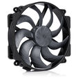 Noctua NF-A14X25r G2 PWM chromax.black L&uuml;fter, LCP - schwarz, 140mm image number null