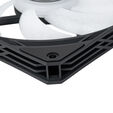 SilverStone SST-AS140B-ARGB Air Slimmer 140 PWM L&uuml;fter - schwarz image number null