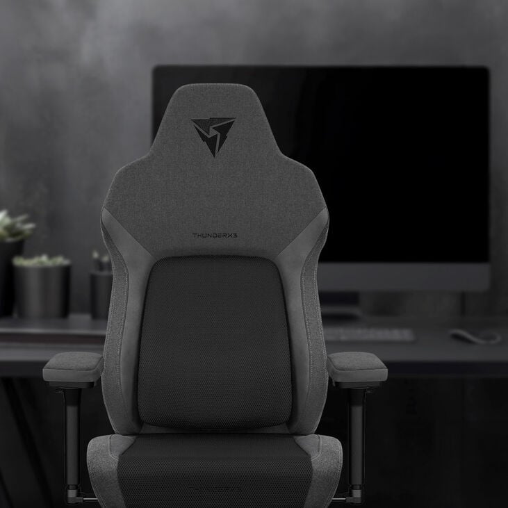 ThunderX3 CORE Smart Ergonomischer Gaming Stuhl - Mesh Schwarz image number 8