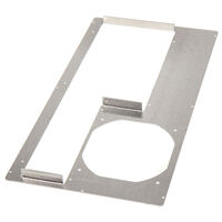DimasTech PCI-Backpanel HPTX, 10 Slots - Aluminium
