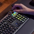 CORSAIR Galleon 100 SD Gaming-Tastatur, Full-Size, integriertes Stream Deck, Hot-Swap, DE - schwarz image number null