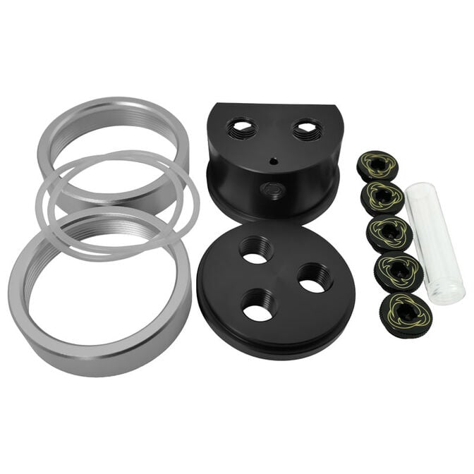 Singularity Computers Protium Ausgleichsbeh&auml;lter 200mm - Acetal, schwarz/silber image number 5