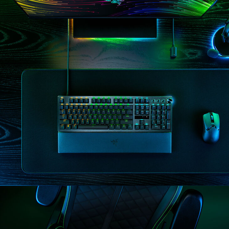 Razer Huntsman V3 Pro keyboard Gaming USB QWERTZ German Black image number 5