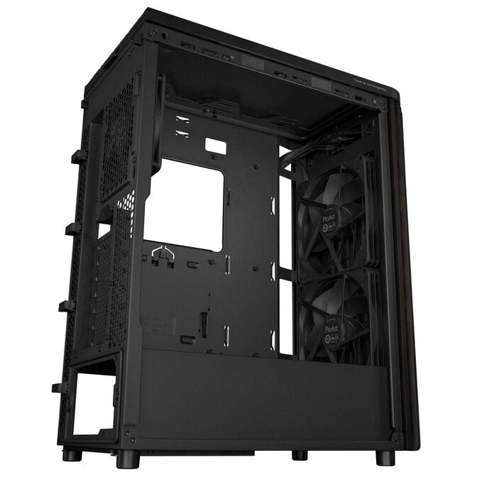 ASUS ProArt PA401 Wood Edition PC-Geh&auml;use, Midi-Tower, ATX, Mesh-Panel &ndash; schwarz image number 8
