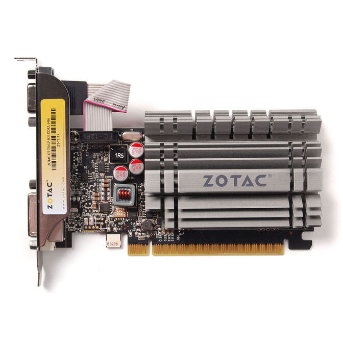 Zotac GeForce GT 730 passive, 4096 MB GDDR3 image number 1