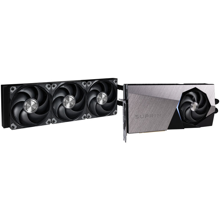 MSI GeForce RTX 5090 32G Suprim Liquid SOC, 32768 MB GDDR7 image number 2