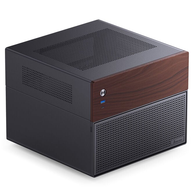 Jonsbo N4 NAS-Geh&auml;use, Micro-ATX - schwarz image number 0