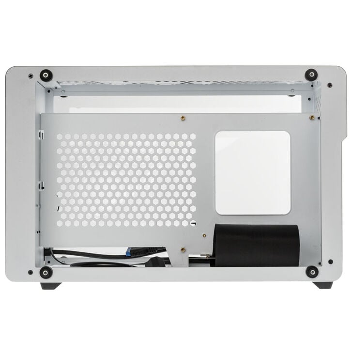 Raijintek Ophion Mini-ITX Gehäuse, Tempered Glass - weiß image number 5