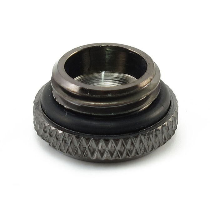 XSPC G1/4 inch Threaded Plug V2 - 10 Pack, Black Chrome image number 3