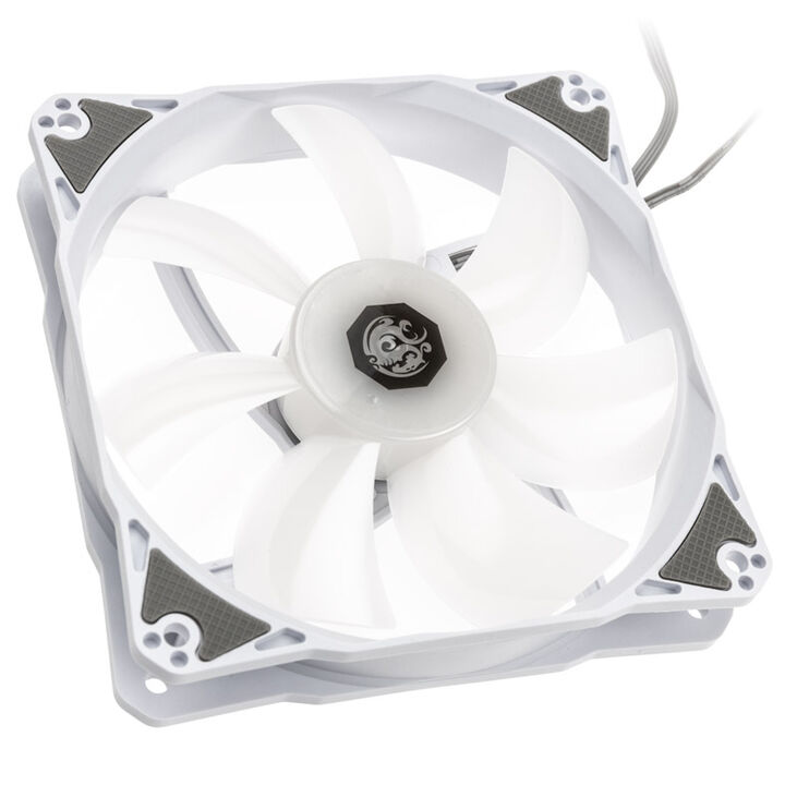 Bitspower Notos 120mm ARGB Fan - white image number 1