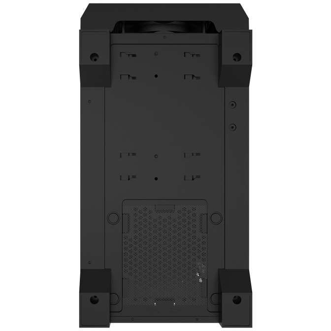 Montech AIR 100 LITE PC Case, Mid Tower, Micro-ATX, Tempered Glass - Black image number 5