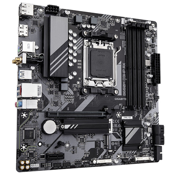 GIGABYTE B650M D3HP AX, AMD B650 Mainboard - Sockel AM5, DDR5 image number 1